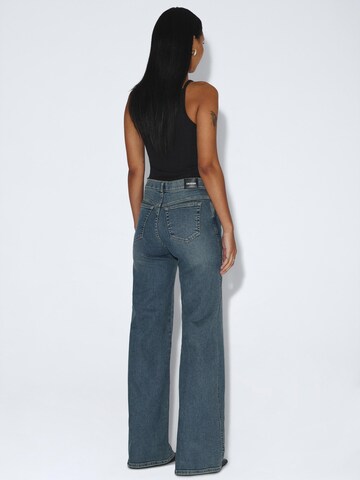 Dr. Denim Slim fit Jeans 'Zila Mid Wide' in Blue