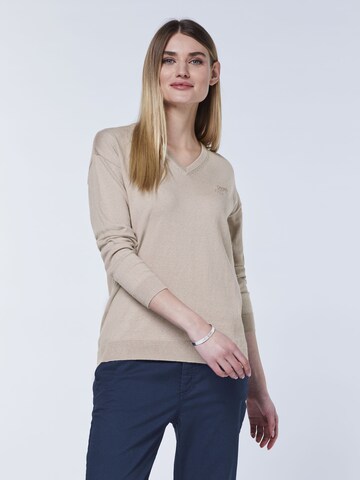 Polo Sylt Pullover in Grau: Vorderseite