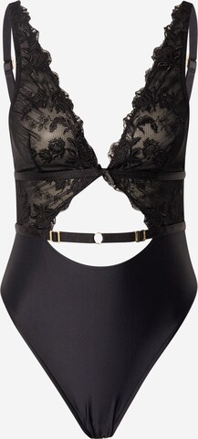 GUESS Bodysuit 'CANDY' in Black: front