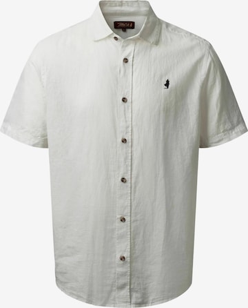 MCS Skjorte 'Fort Worth' i hvid: forside