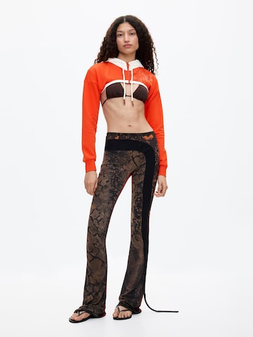 évasé Pantalon Desigual en mélange de couleurs