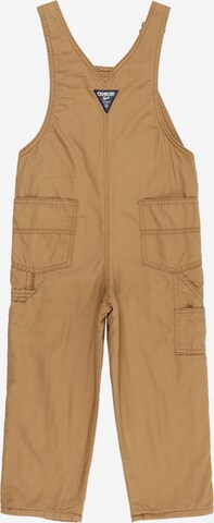 regular Pantaloni con pettorina di OshKosh in marrone