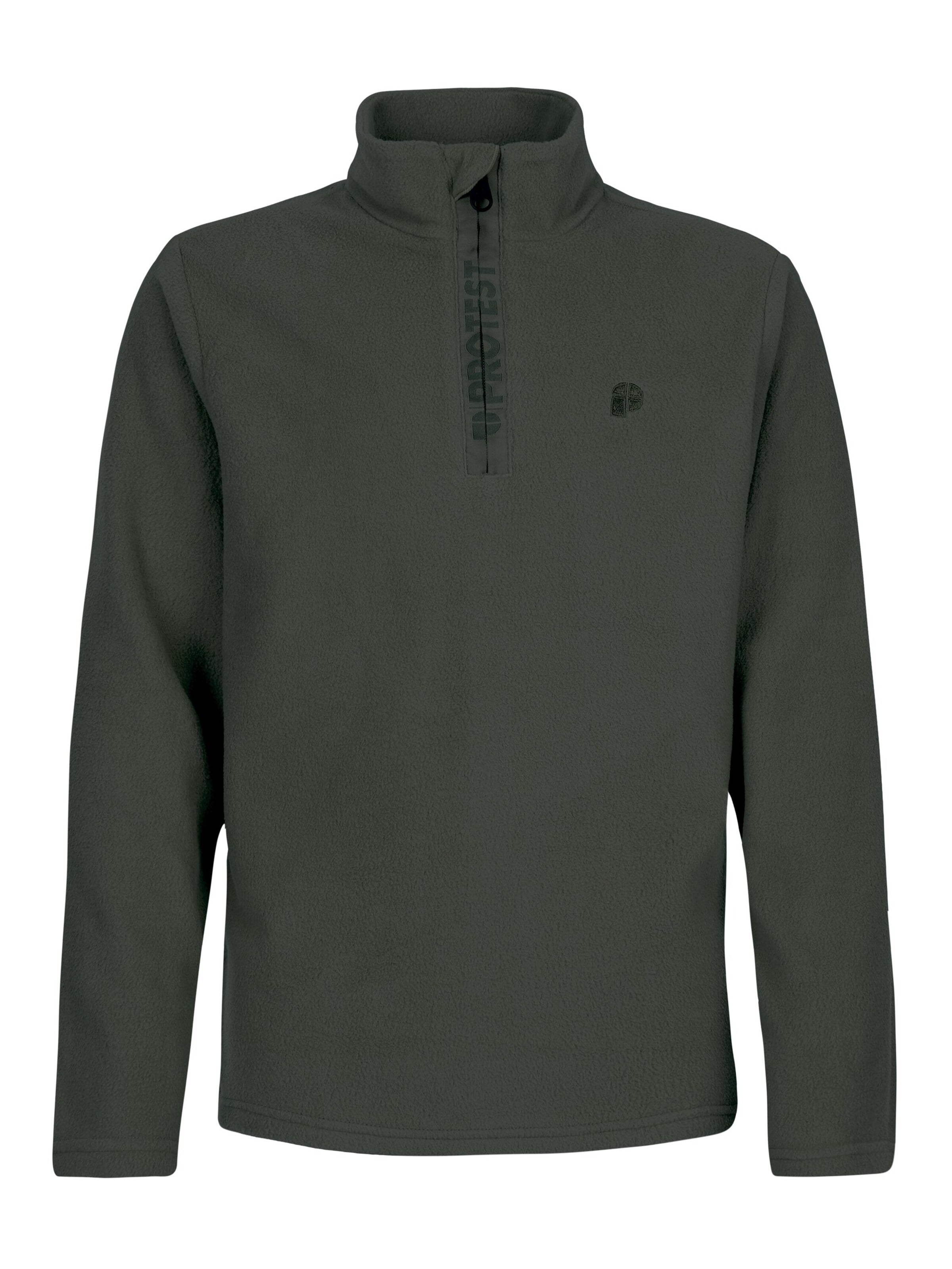 PROTEST Sportief sweatshirt 'Reperfecty JR' in Groen: voorkant