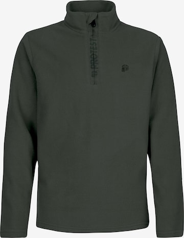 PROTEST Sportief sweatshirt 'Reperfecty JR' in Groen: voorkant