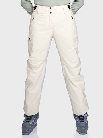 Regular Pantalon outdoor 'Pine' Schöffel en beige : devant