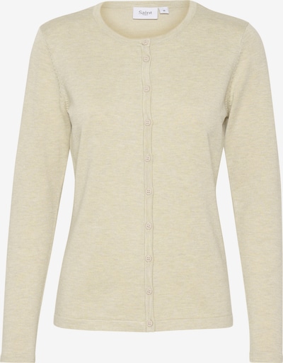 SAINT TROPEZ Cardigan 'Mila' i beige-meleret, Produktvisning