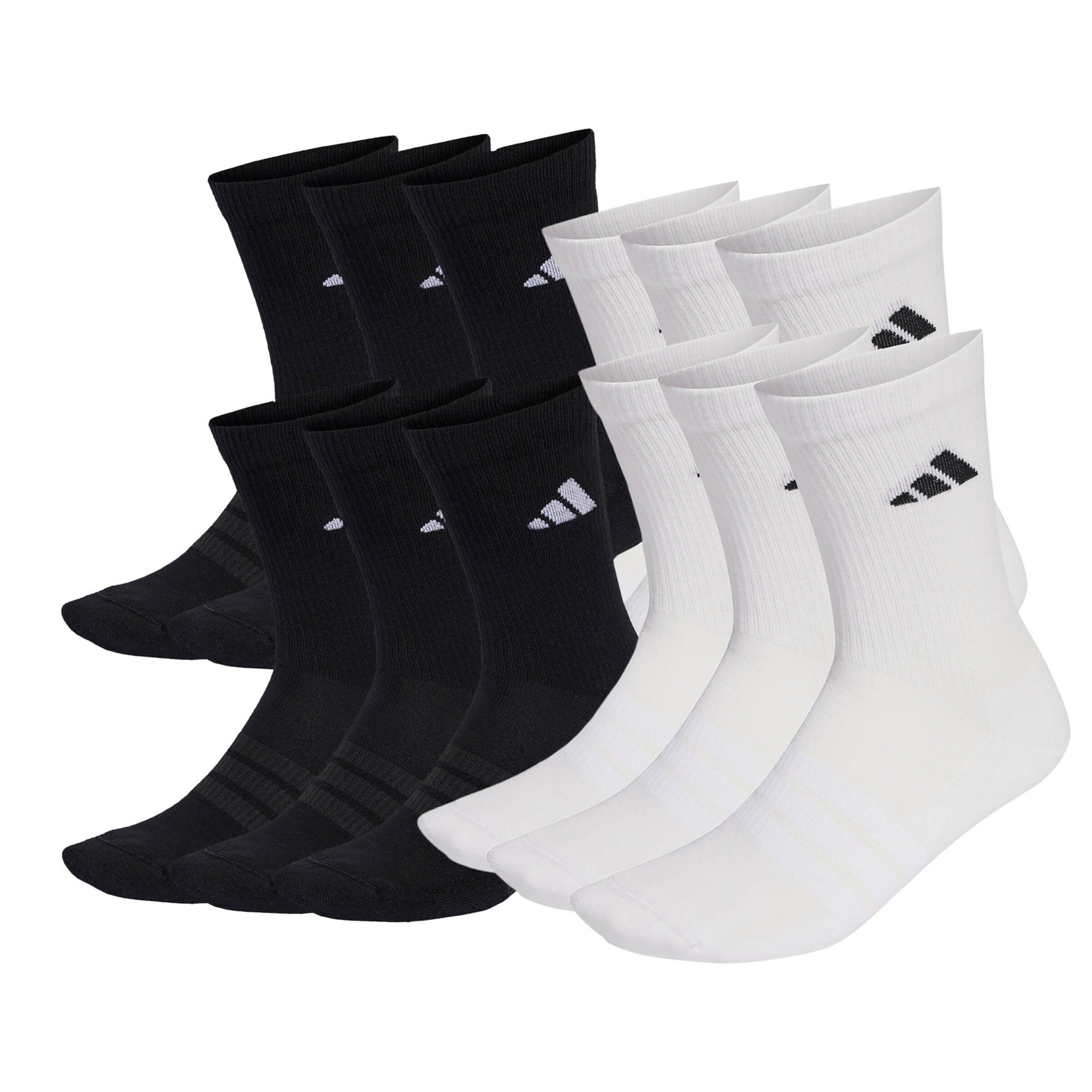 ADIDAS PERFORMANCE Chaussettes en noir / blanc, Vue avec produit