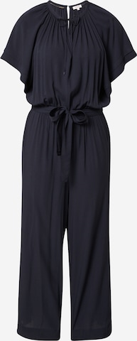 s.Oliver Jumpsuit in Blauw: voorkant