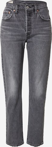 LEVI'S ® Slimfit Jeans '501 Jeans For Women' i grå: framsida