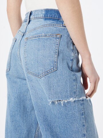 Abercrombie & Fitch Loosefit Jeans in Blauw