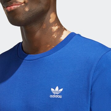 ADIDAS ORIGINALS T-Shirt 'Trefoil Essentials' in Blau