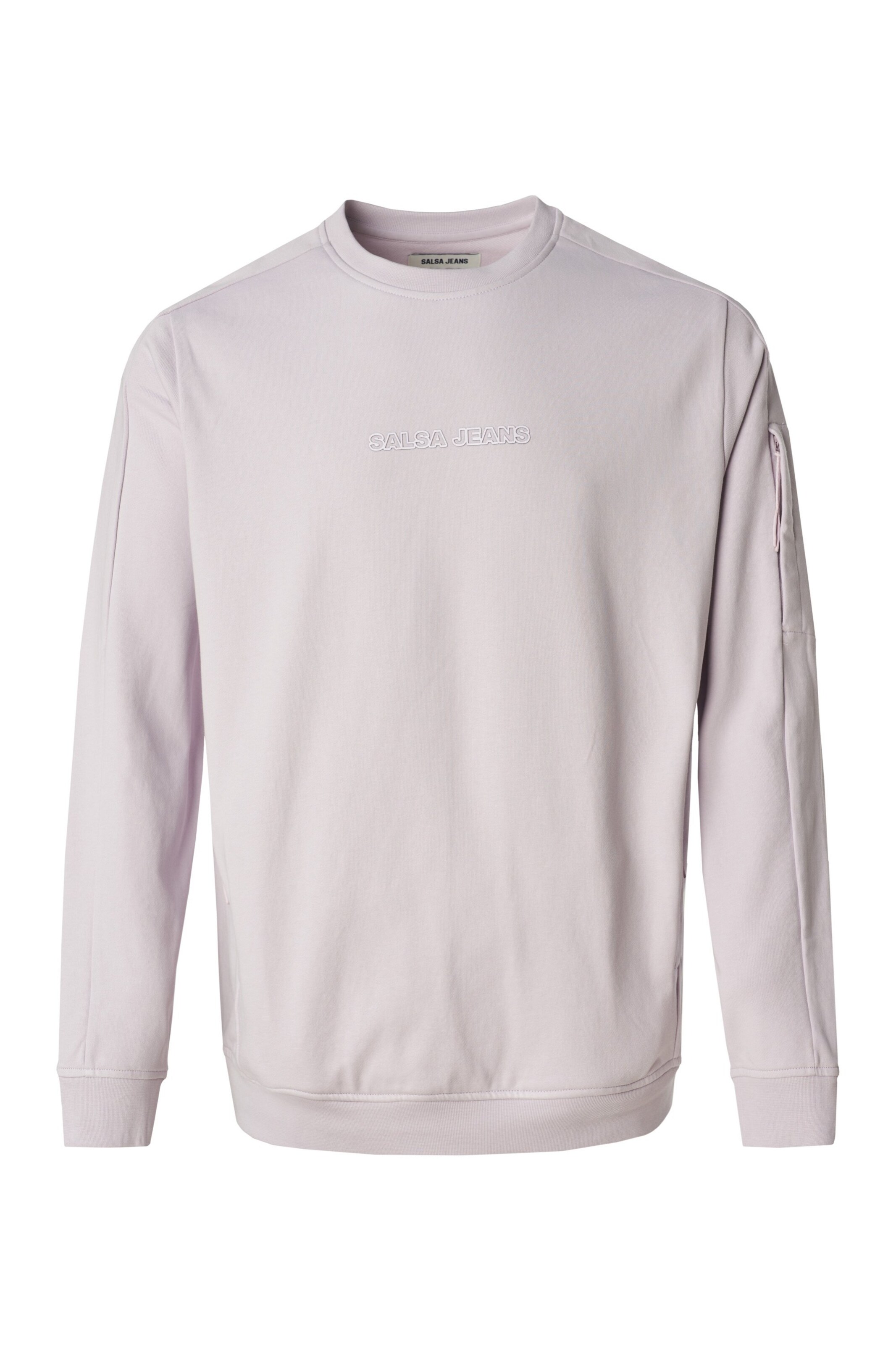 Salsa Jeans Sweatshirt in Lila: voorkant