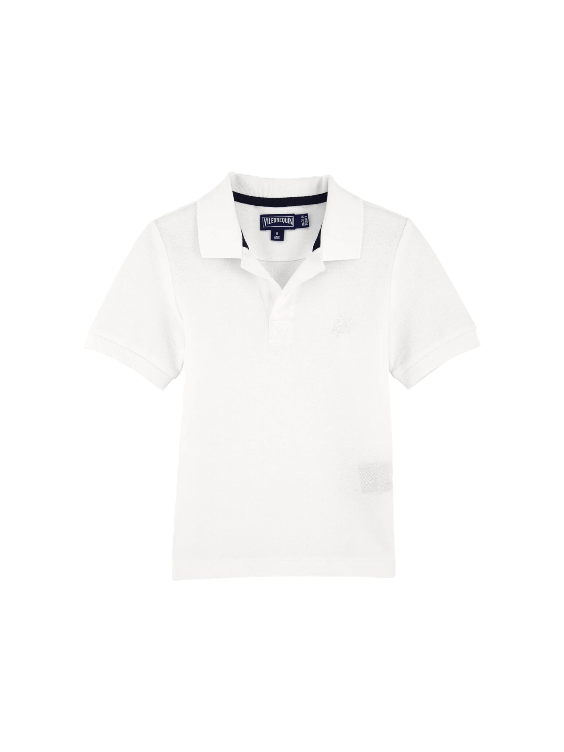 T-Shirt Vilebrequin en blanc : devant