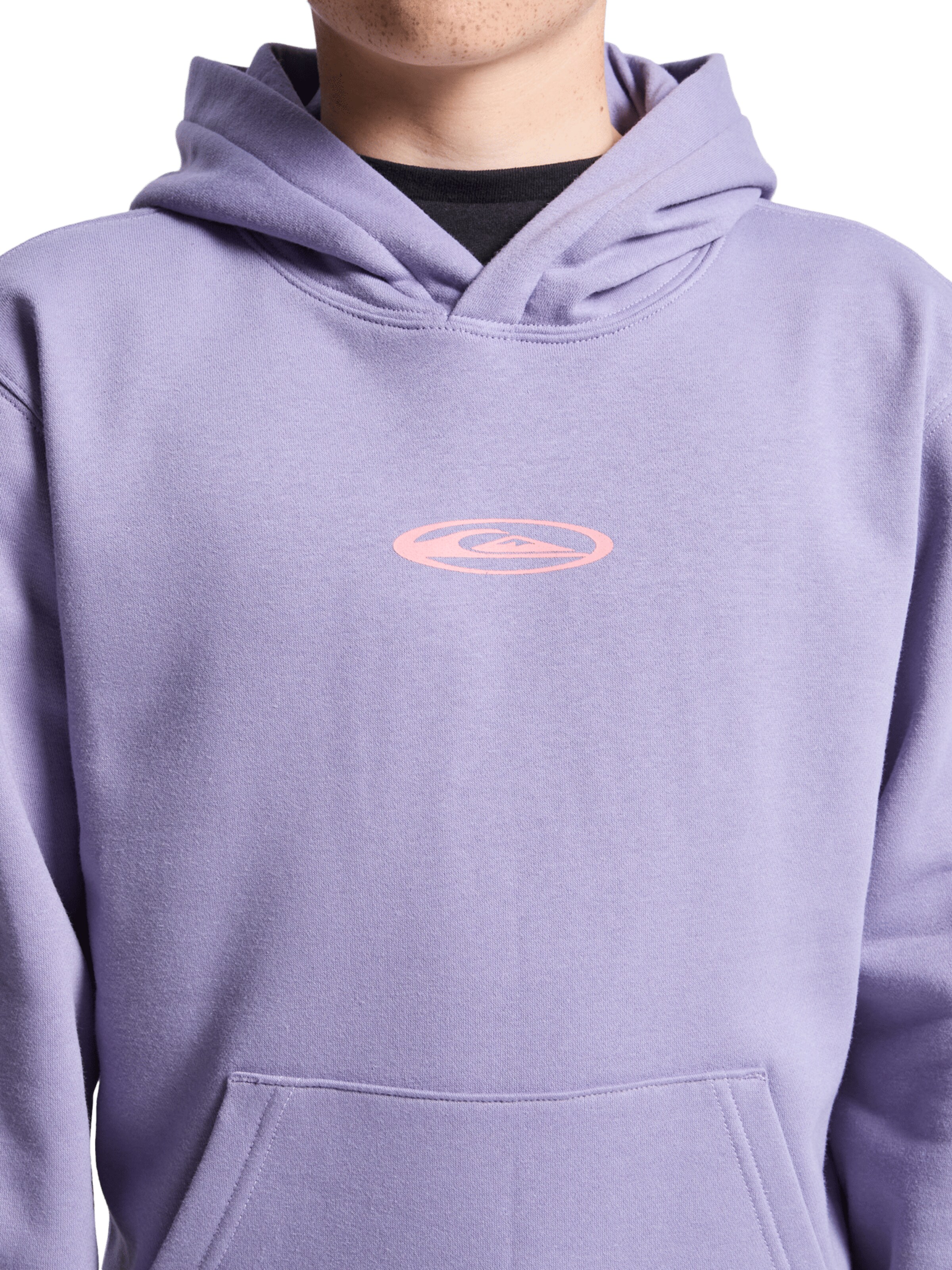 QUIKSILVER Fleecesweatshirt 'Quik Globe' in Lila