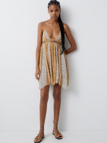 Pull&Bear Summer dress in Brown