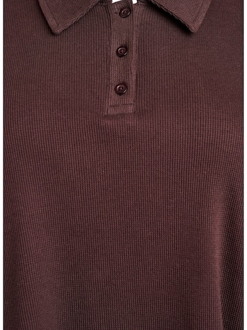 Zizzi Shirts 'Mronja' i brun