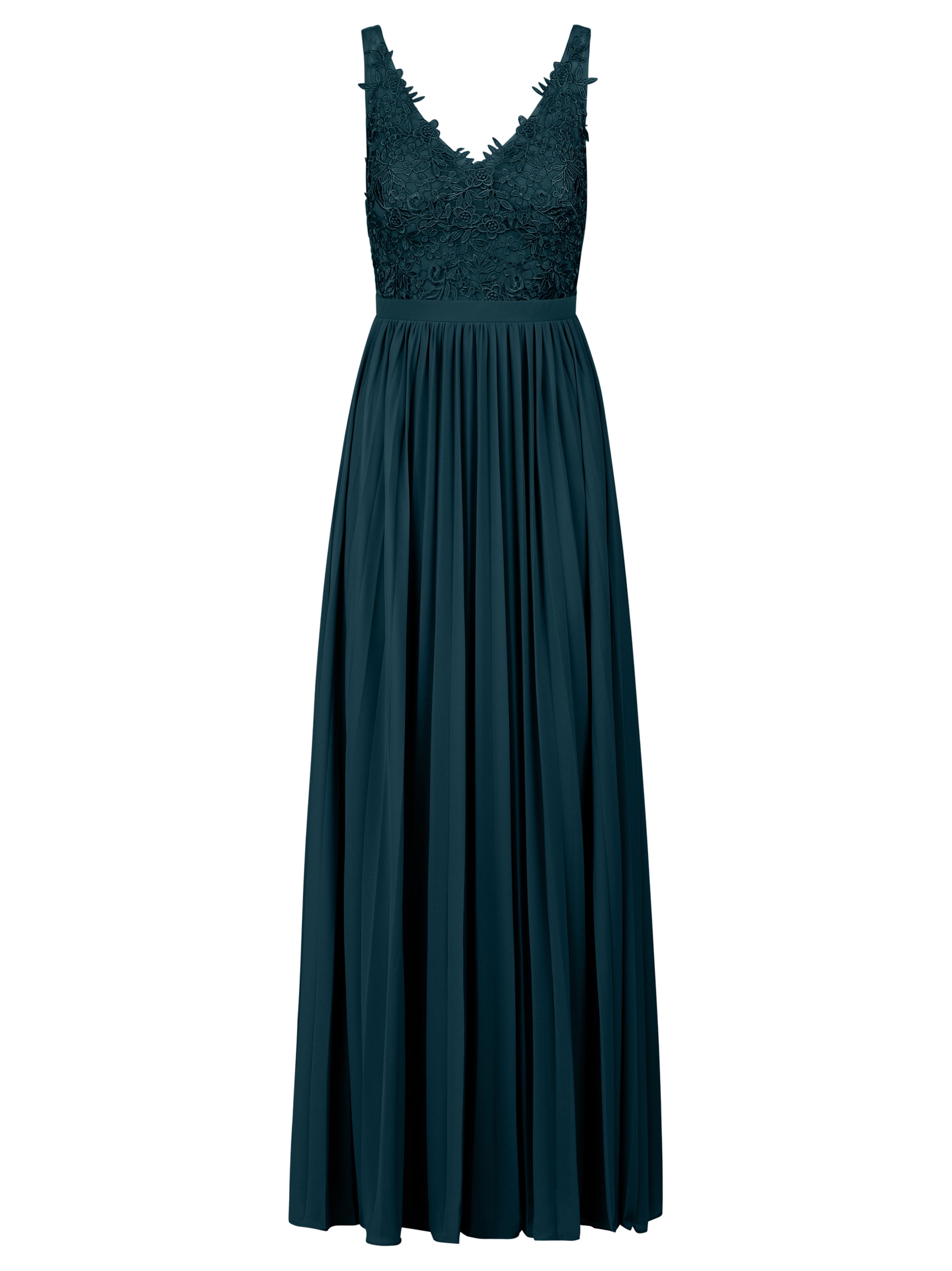 Kraimod Вечерна рокля в зелено: отпред