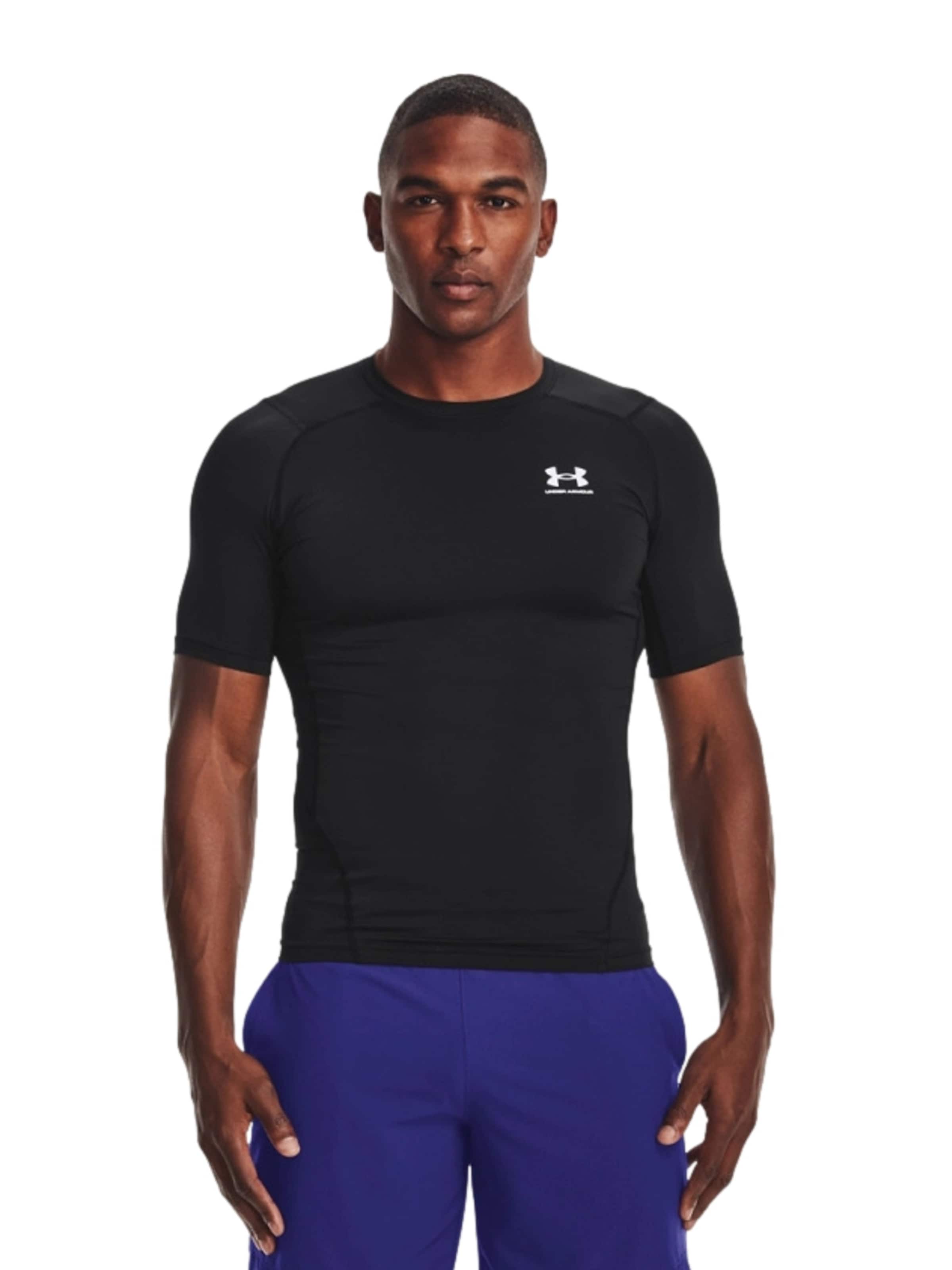 T-Shirt UNDER ARMOUR en noir : devant