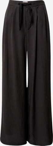 SCOTCH & SODA Wide Leg Hose 'Eleni' in Schwarz: predná strana