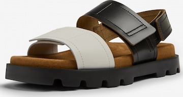 CAMPER Strap Sandals 'Brutus' in Black: front