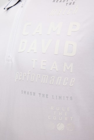 CAMP DAVID Shirt in White