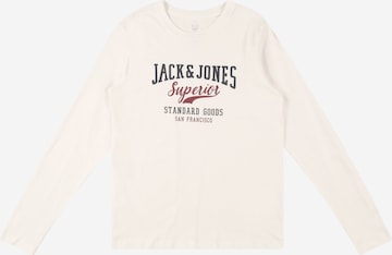 Jack & Jones Junior Shirt in White: front