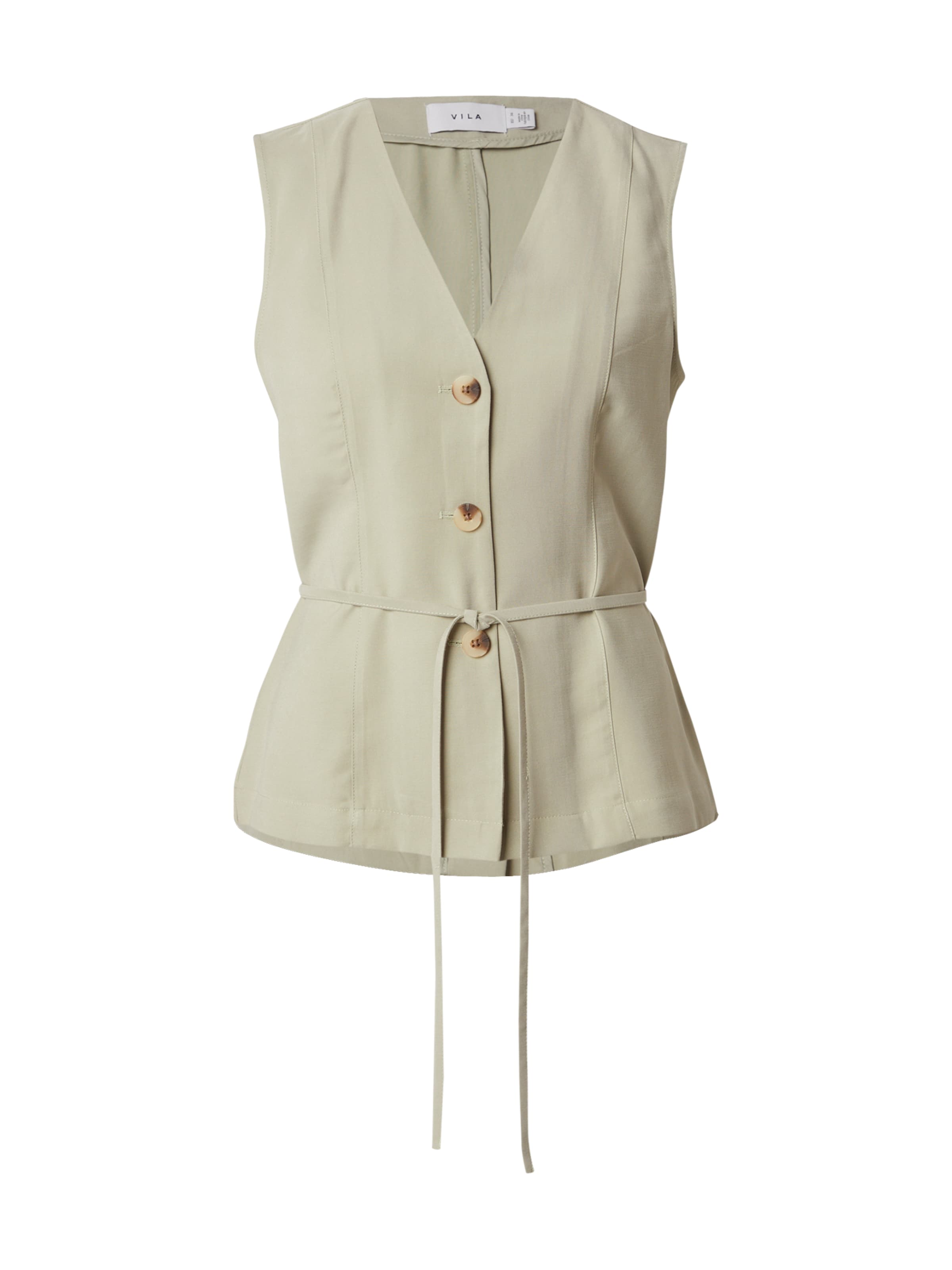 VILA Γιλέκο κουστουμιού 'VIKAVINA' σε πράσινο: μπροστά