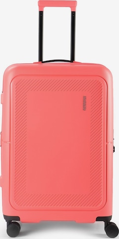 American Tourister Trolley 'Dashpop Spinner 67 EXP' in Pink: front