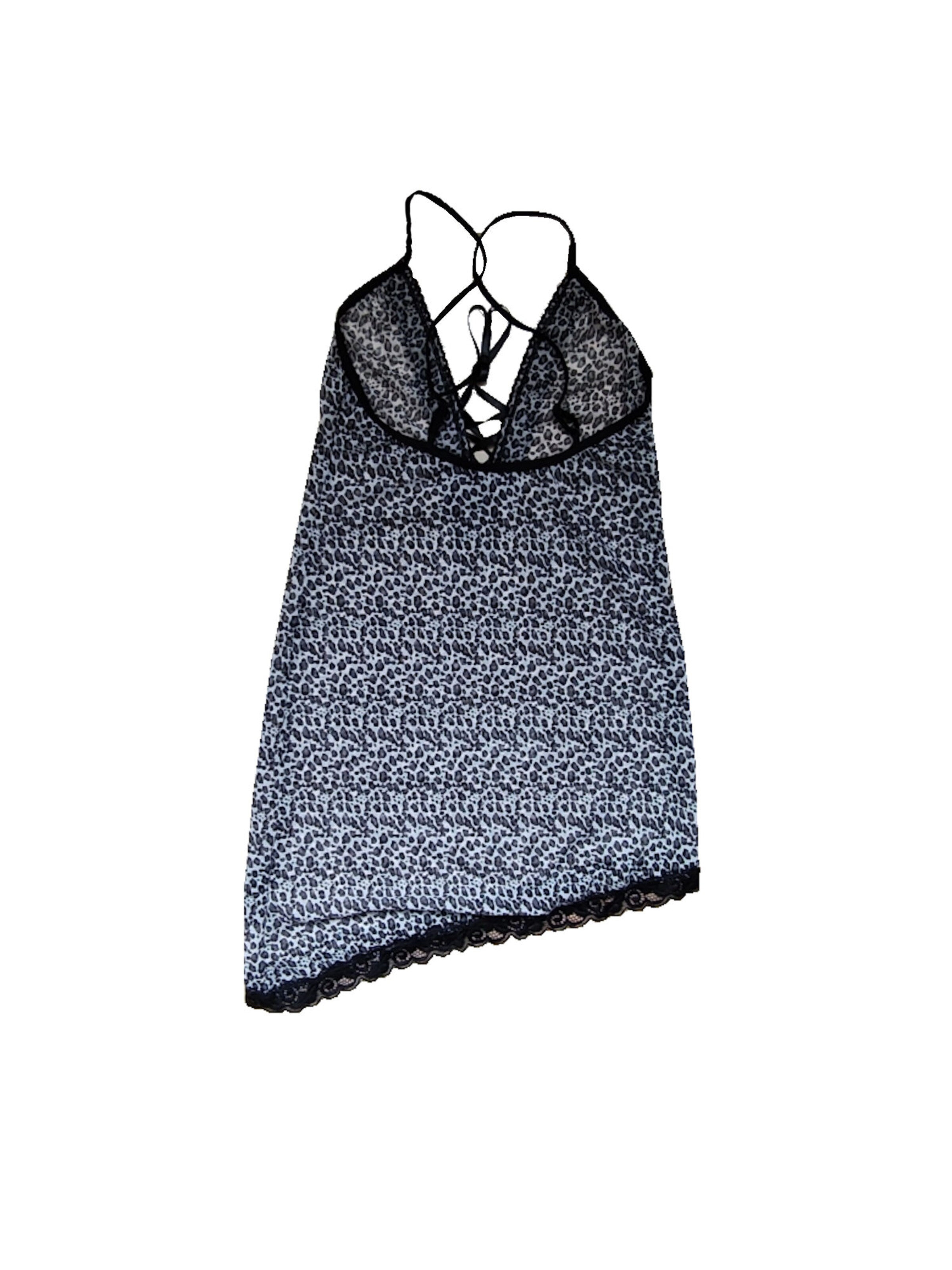 Hamana Negligee 'Bagira' in Black