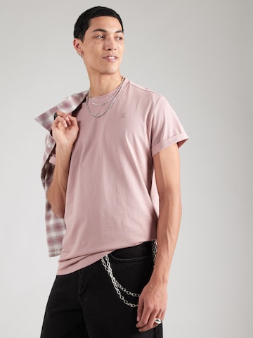 Maglietta 'Lash' di G-STAR in lilla: frontale