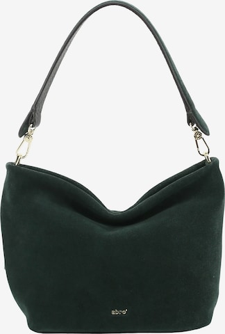 ABRO Shoulder Bag 'EBONY' in Green: front
