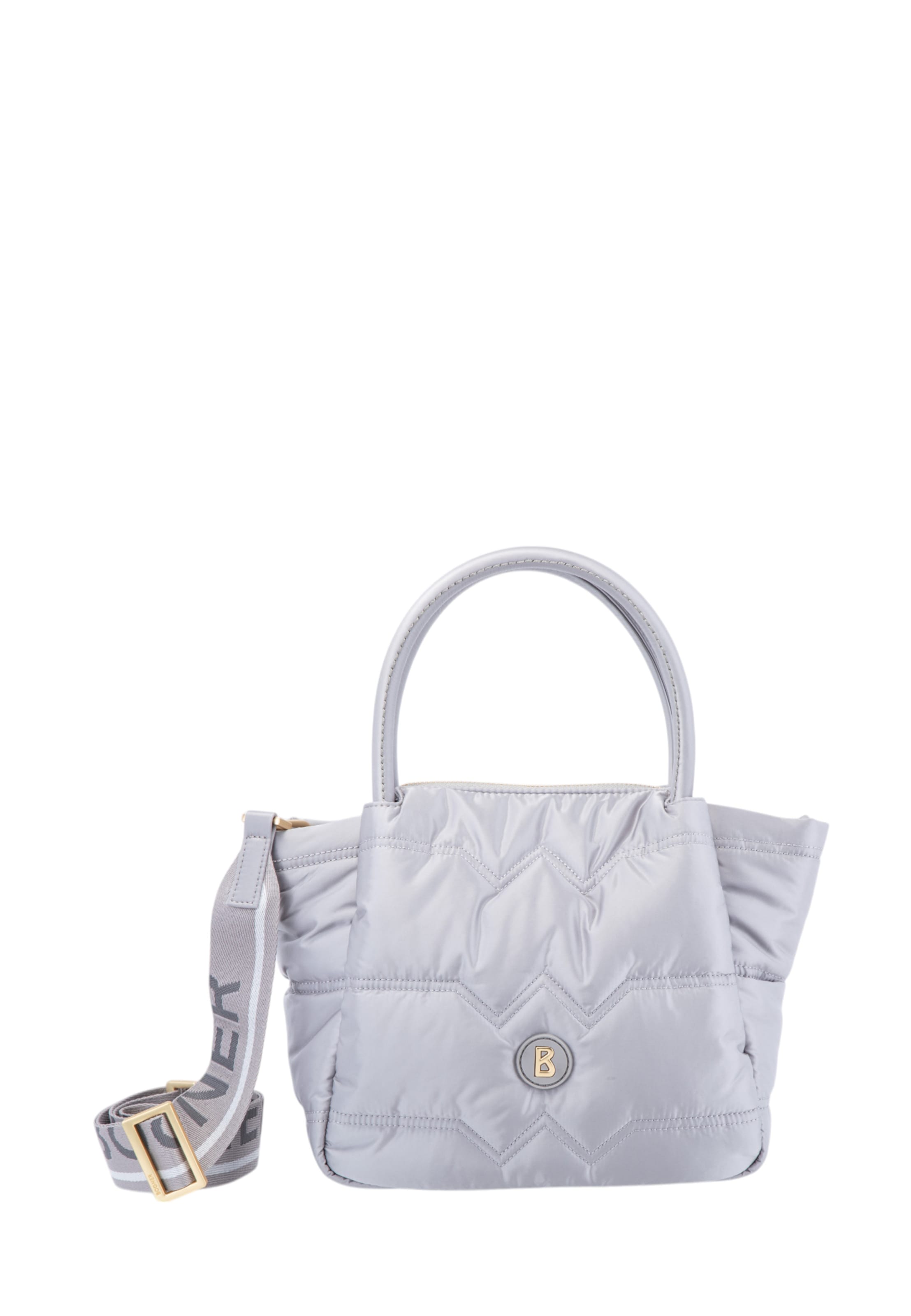 Borsa a mano 'Wallis Tessuto Raja' di BOGNER in grigio: frontale