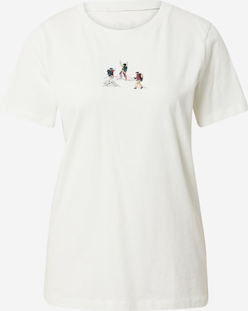 Maloja Functioneel shirt 'Chapieux' in Wit: voorkant