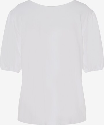 T-shirt ' Natural Shirt ' Hanro en blanc