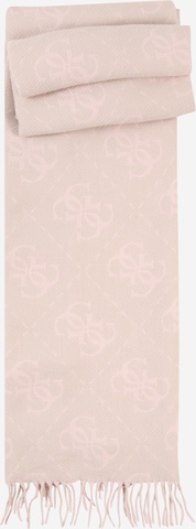 Écharpe GUESS en rose : devant