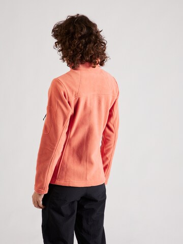 COLUMBIA Athletic Fleece Jacket 'Fast Trek II' in Orange