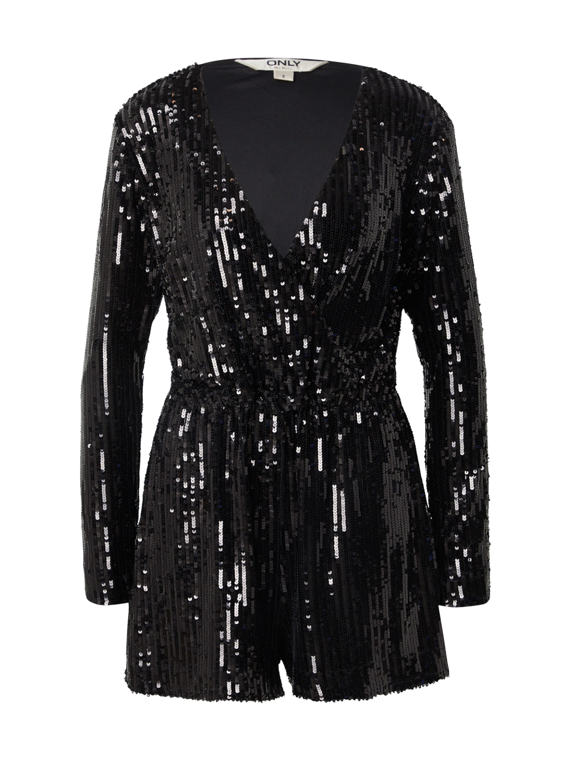 ONLY - Jumpsuit 'ONLAMABEL' en negro: frente