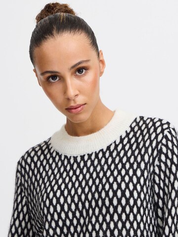 Pull-over 'Kamara' ICHI en noir
