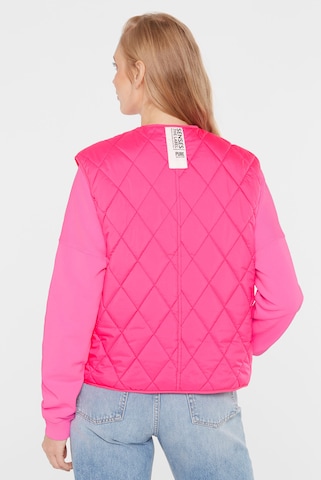 SENSES.THE LABEL Weste in Pink