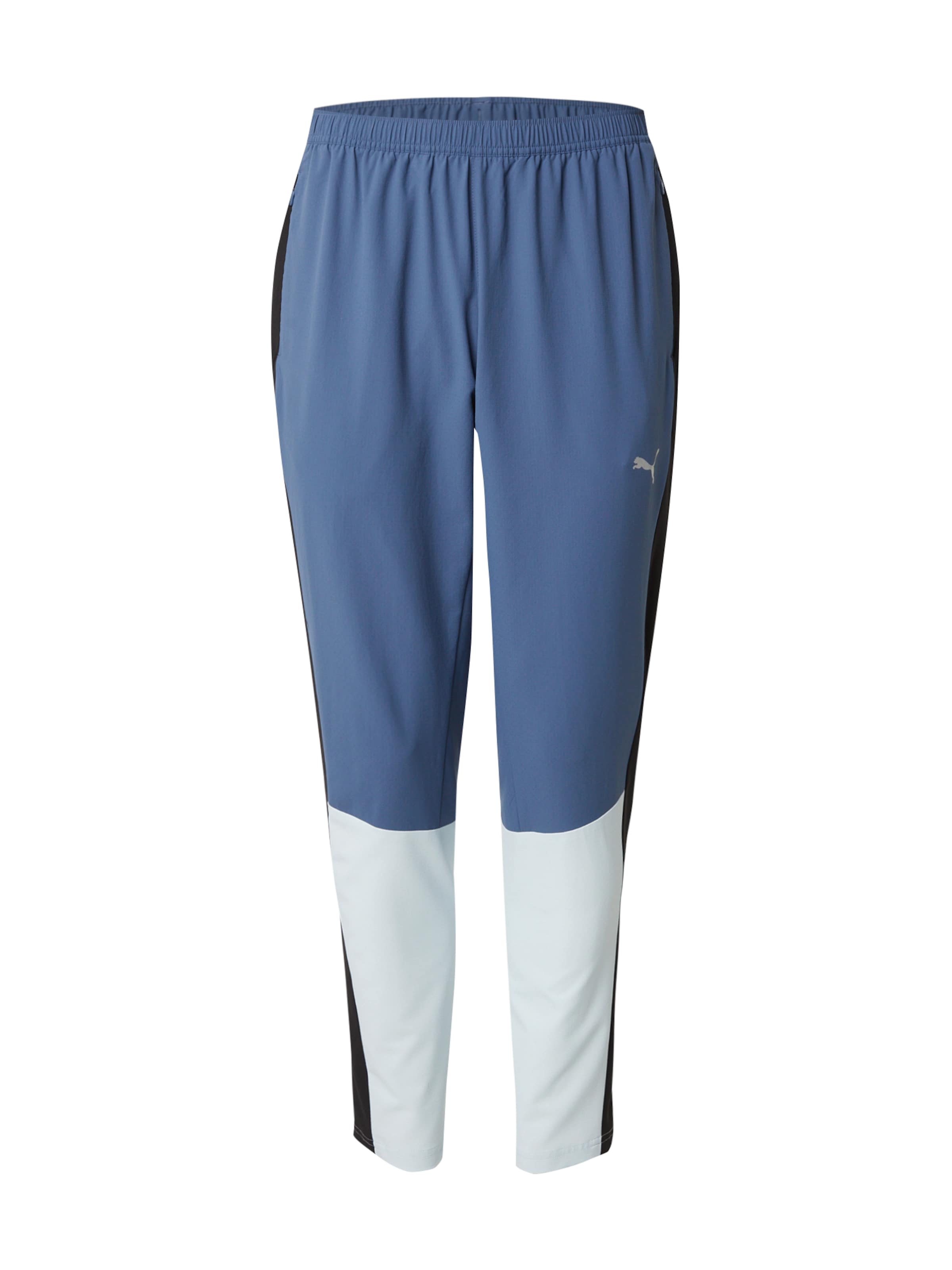 PUMA Tapered Παντελόνι φόρμας 'ULTRAWEAVE' σε μπλε: μπροστά