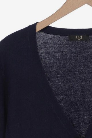 123 Paris Sweater & Cardigan in XL in Blue
