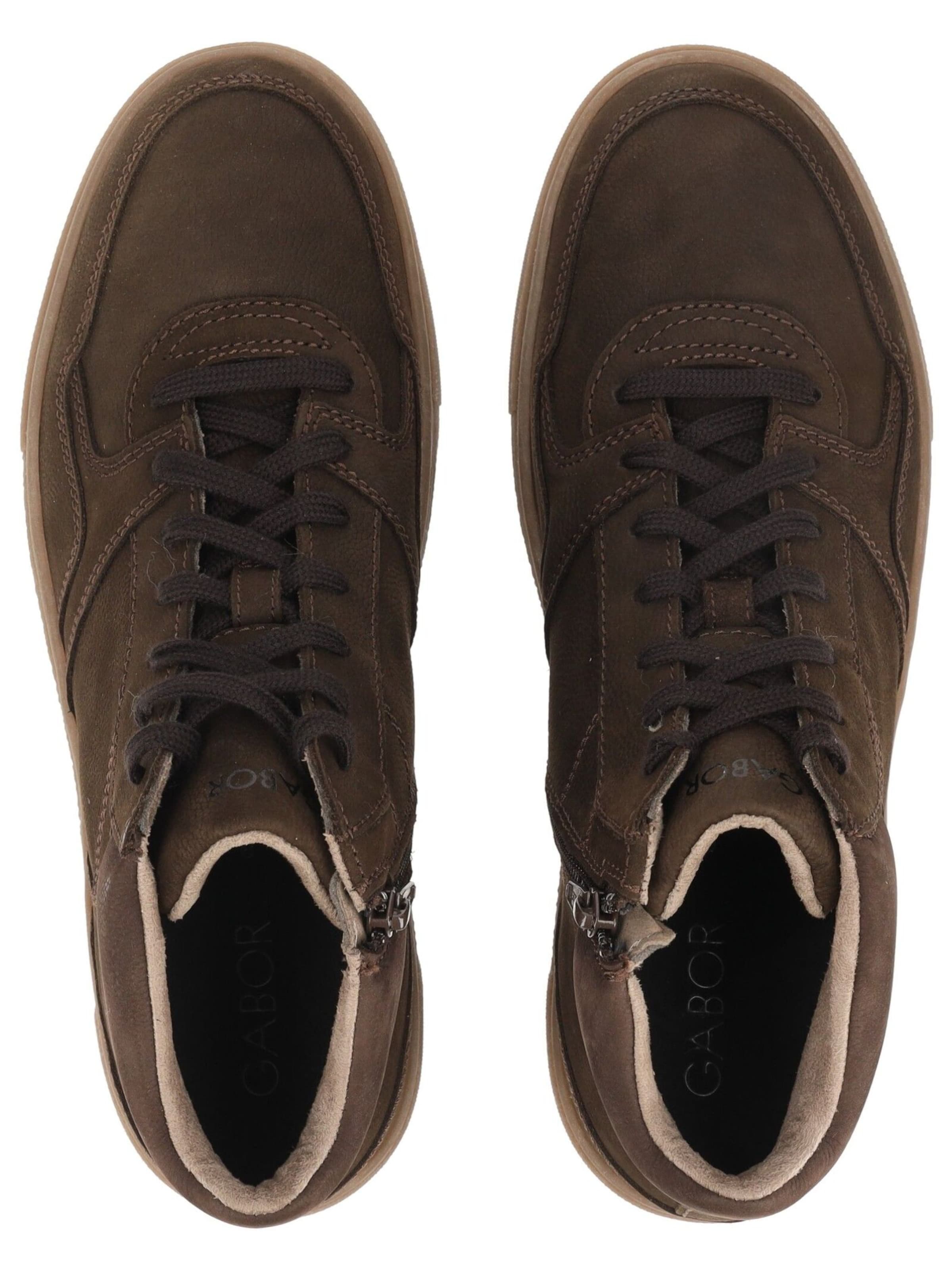 GABOR High-top trainers in Brown