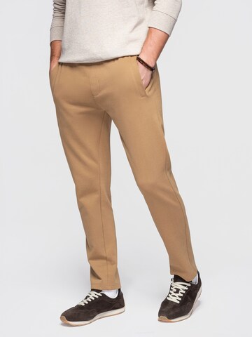 Ombre Regular Trousers in Brown