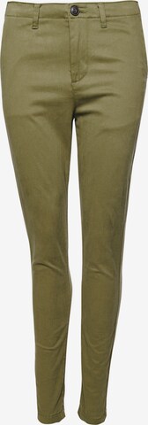 Superdry Skinny Chino Pants 'City' in Green: front