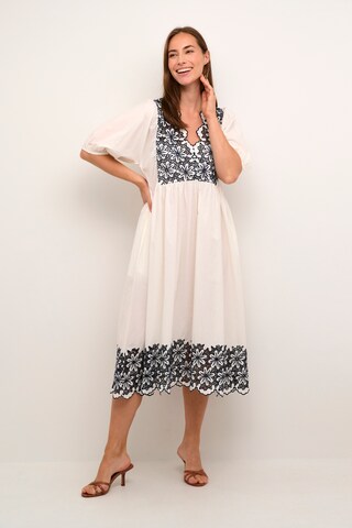 CULTURE Dress 'Valda' in White: front