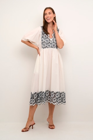 CULTURE Dress 'Valda' in White: front