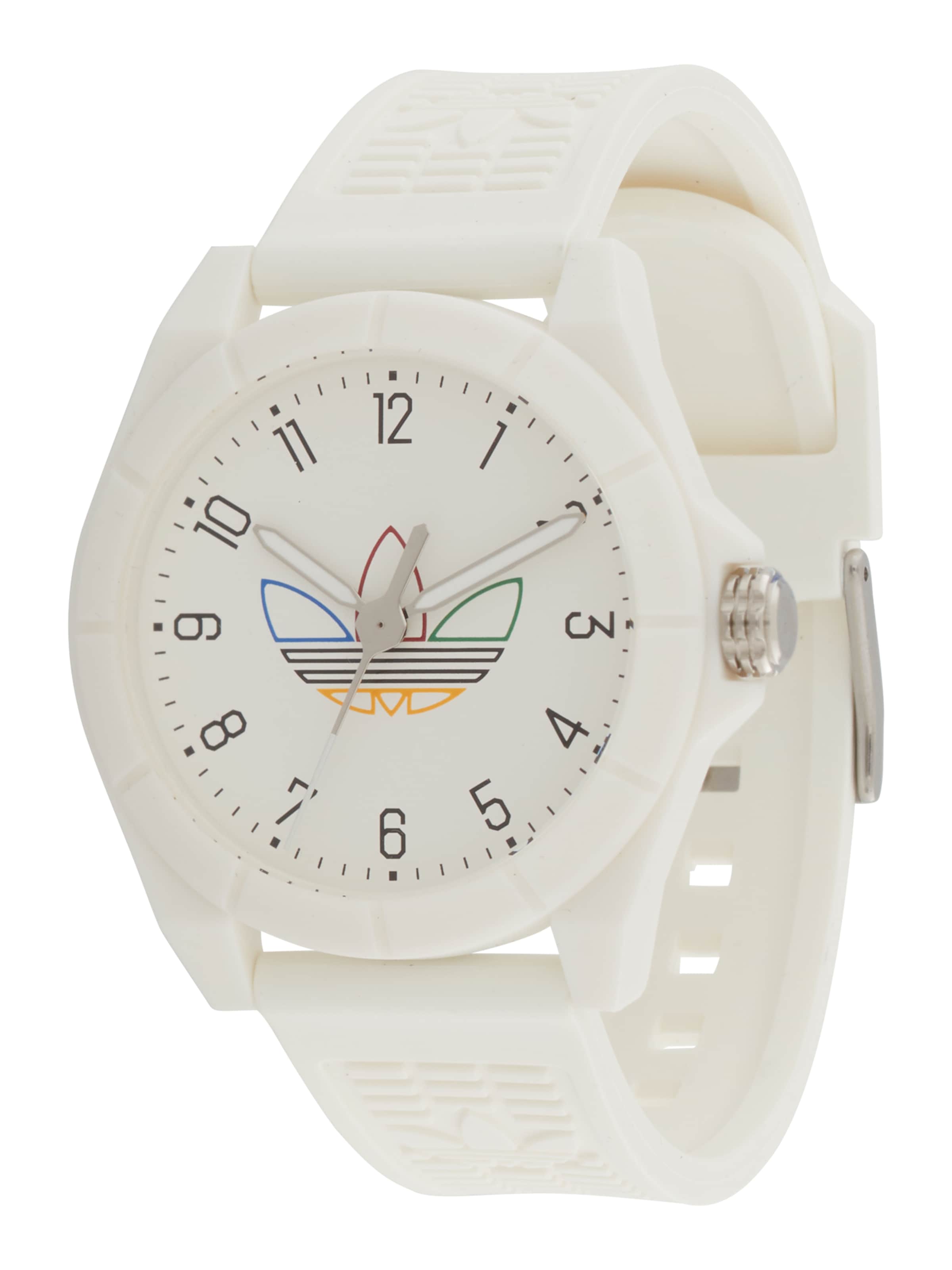ADIDAS ORIGINALS Analogt ur 'Project Four' i hvid: forside