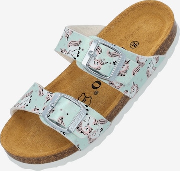 Palado Sandale 'Palado Kids Samos G Print' in Blau: Vorderseite
