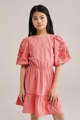 WE Fashion Dress in Pink: front