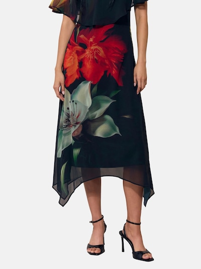 Lipsy Kleid in 34 in mint / dunkelorange / dunkelrot / schwarz, Produktansicht